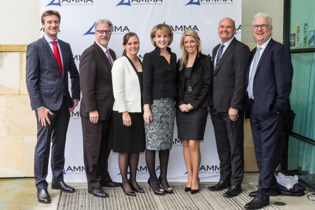 AREEA CEO Steve Knott (second from right) will meet with Employment Minister Michaelia Cash (centre)